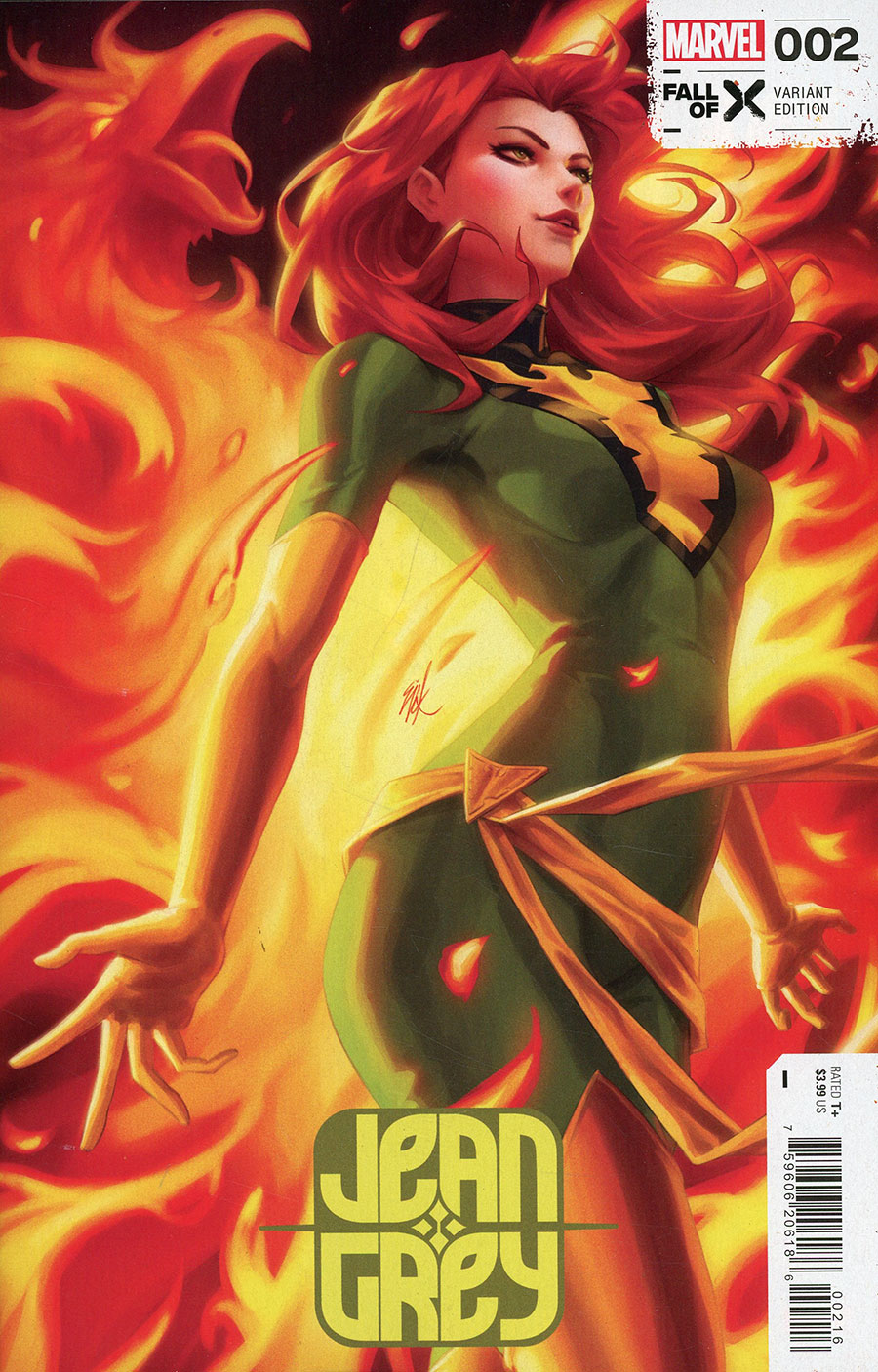Jean Grey Vol 2 #2 Cover C Incentive Ejikure Variant Cover (Fall Of X Tie-In)