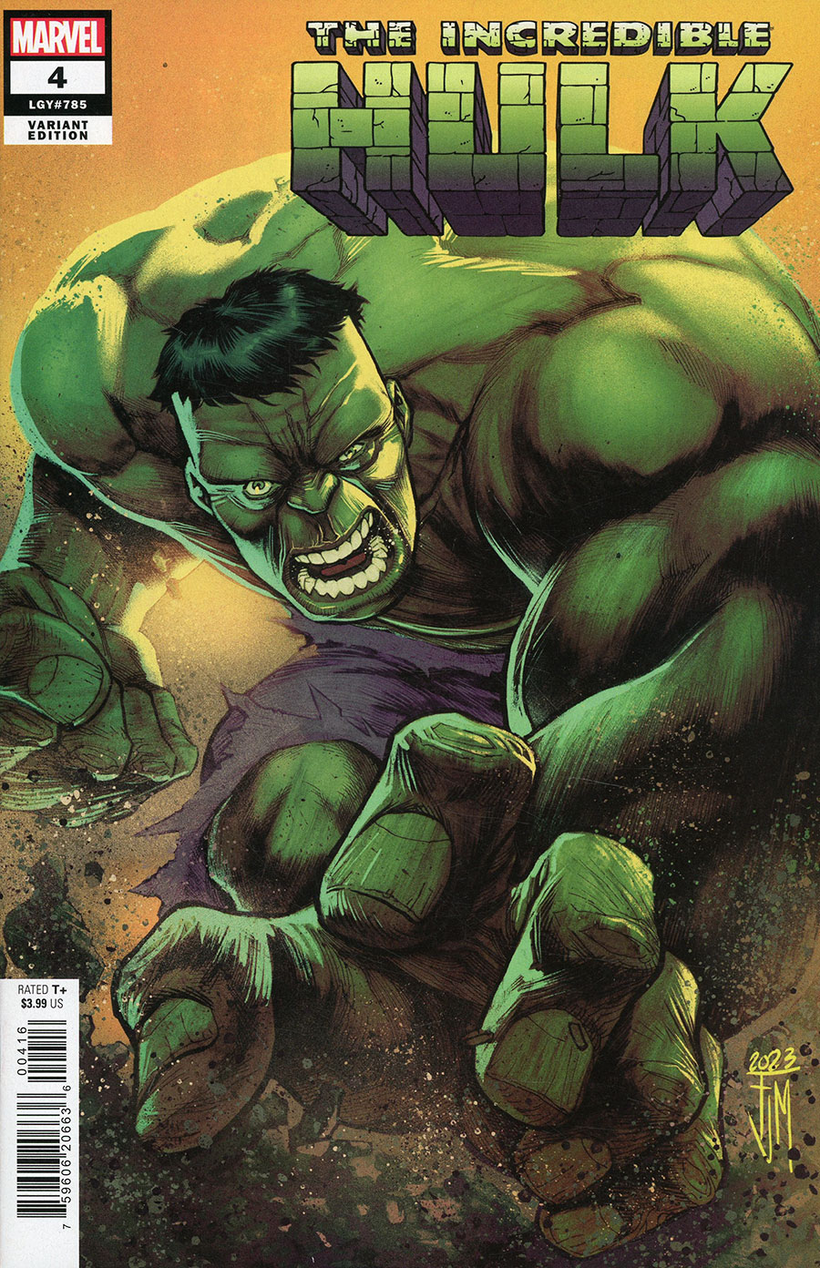 Incredible Hulk Vol 5 #4 Cover C Incentive Francis Manapul Variant Cover