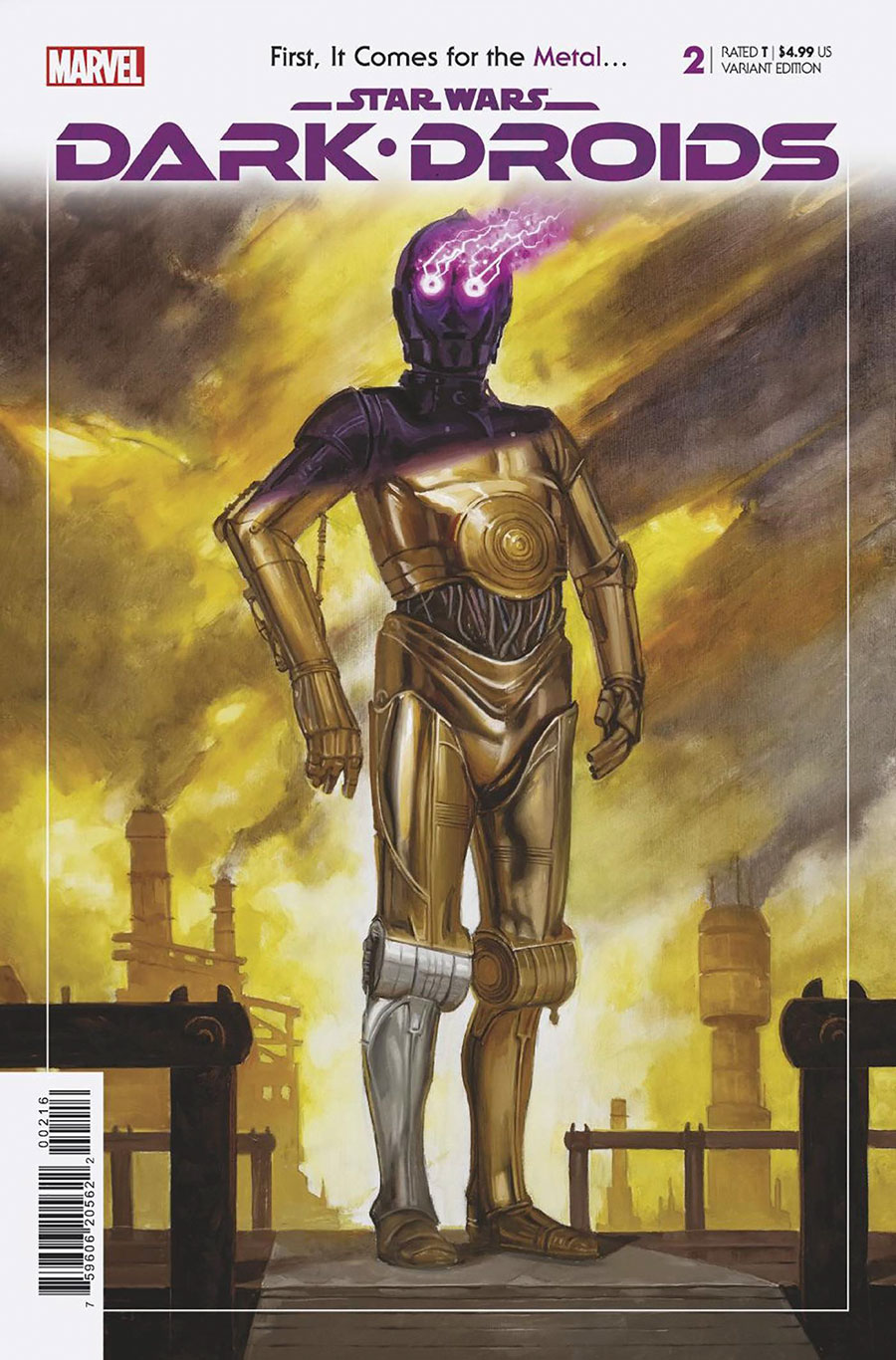 Star Wars Dark Droids #2 Cover E Incentive EM Gist Variant Cover