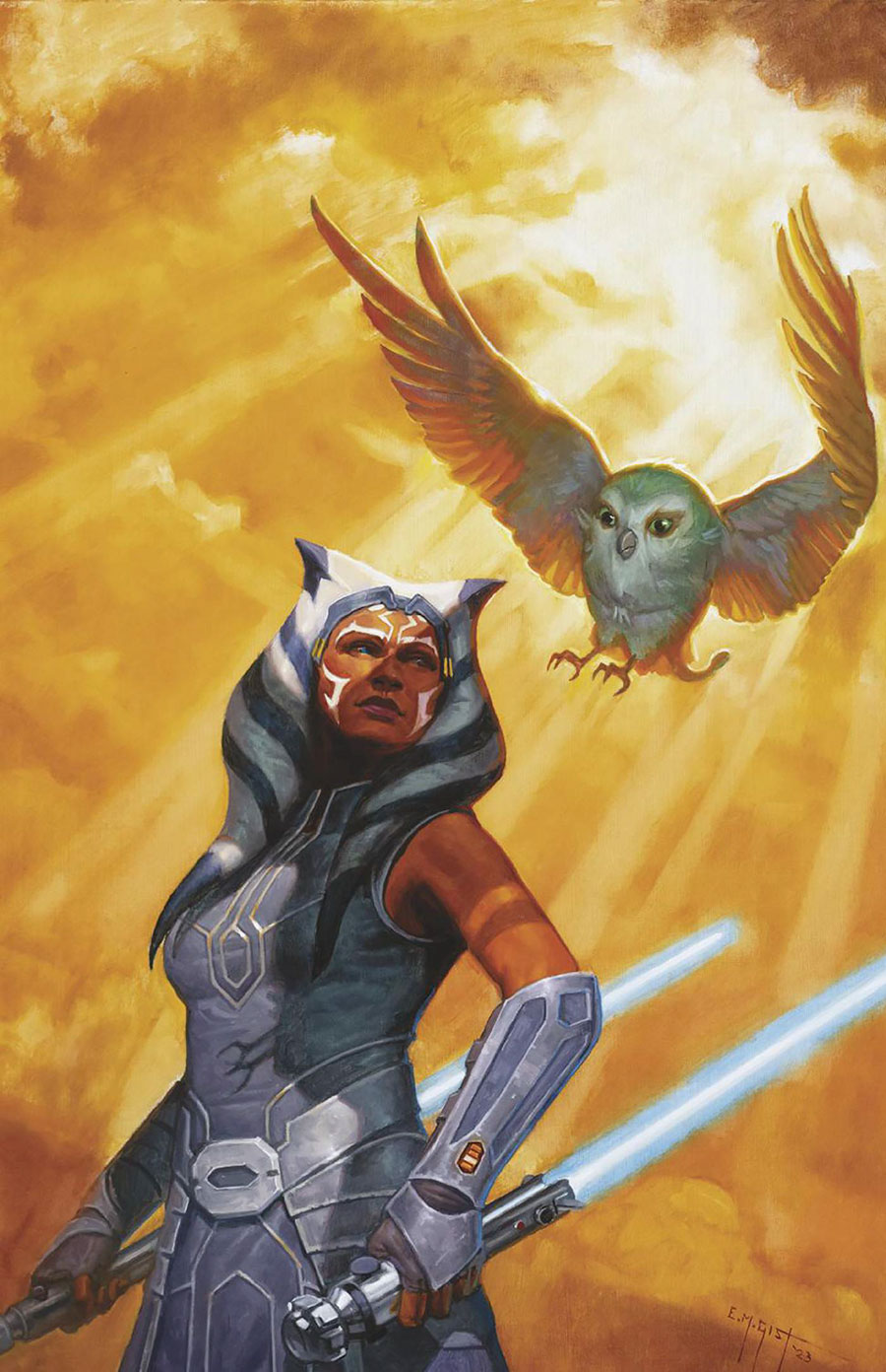 Star Wars Doctor Aphra Vol 2 #36 Cover F Incentive EM Gist Star Wars Clone Wars 15th Anniversary Ahsoka Virgin Cover