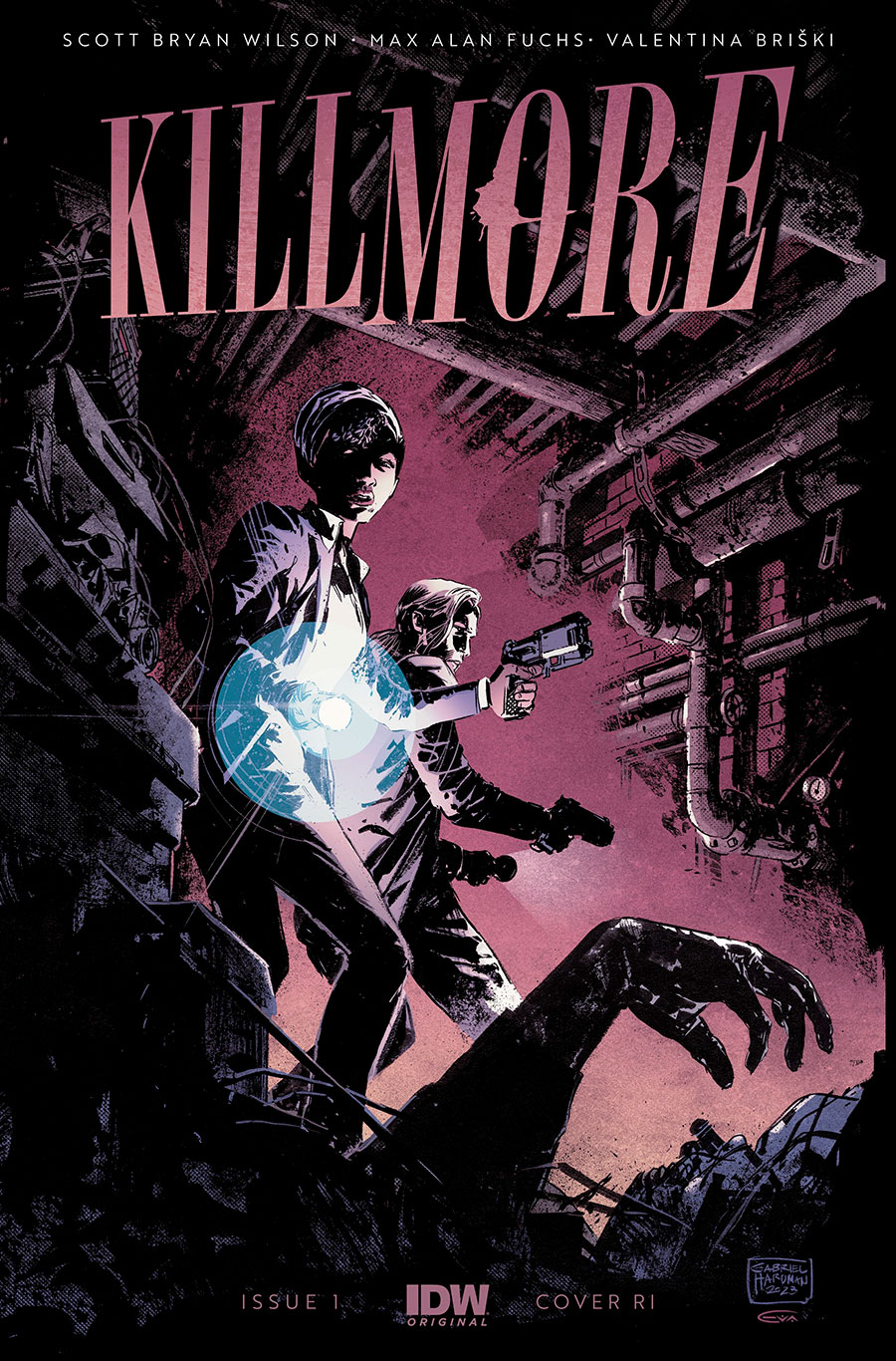 Kill More #1 Cover E Incentive Gabriel Hardman Variant Cover