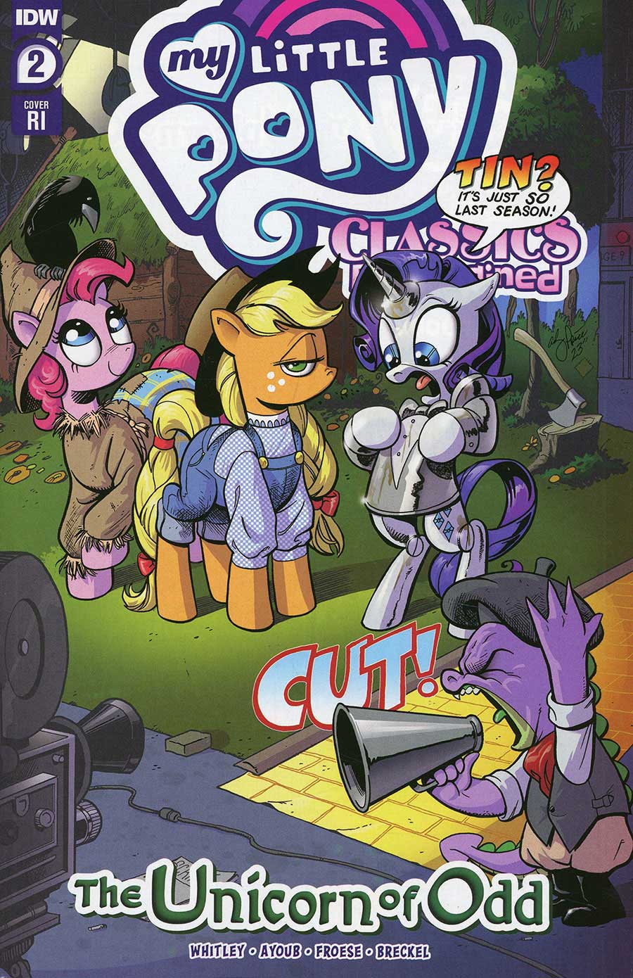 My Little Pony Classics Reimagined Unicorn Of Odd #2 Cover C Incentive Andy Price Variant Cover