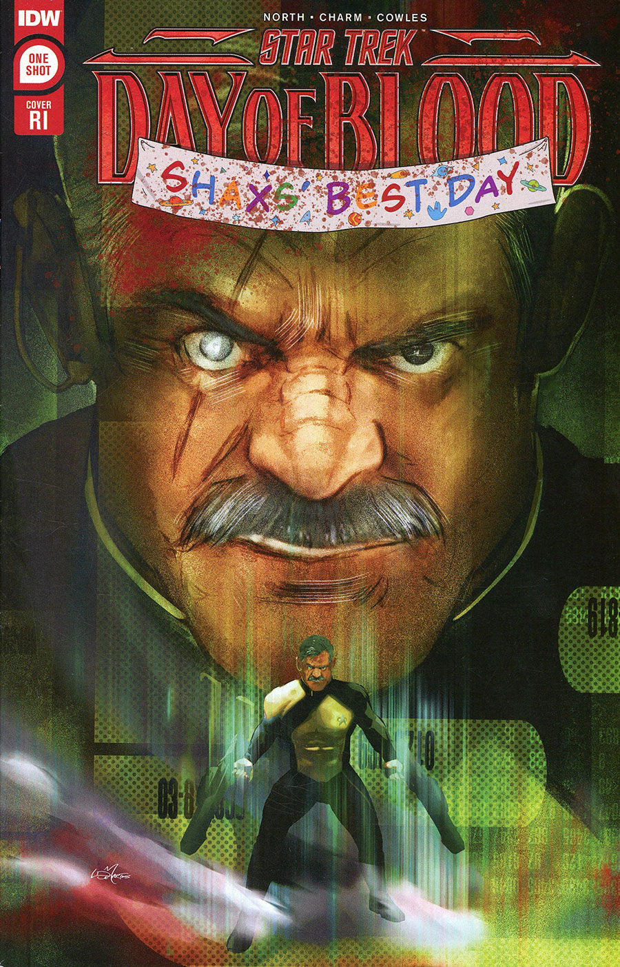 Star Trek Day Of Blood Shaxs Best Day #1 (One Shot) Cover D Incentive Louie De Martinis Variant Cover