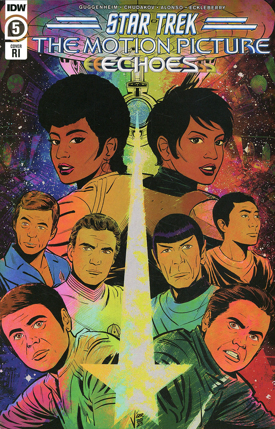 Star Trek The Motion Picture Echoes #5 Cover C Incentive Nickolej Villiger Variant Cover
