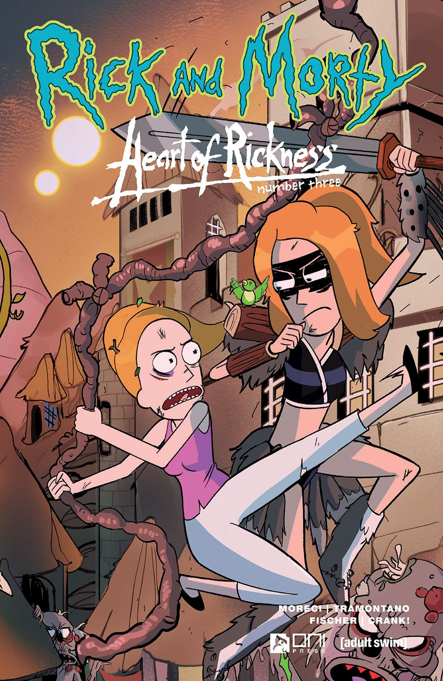 Rick And Morty Heart Of Rickness #3 Cover C Incentive Priscilla Tramontano Interlocking Variant Cover