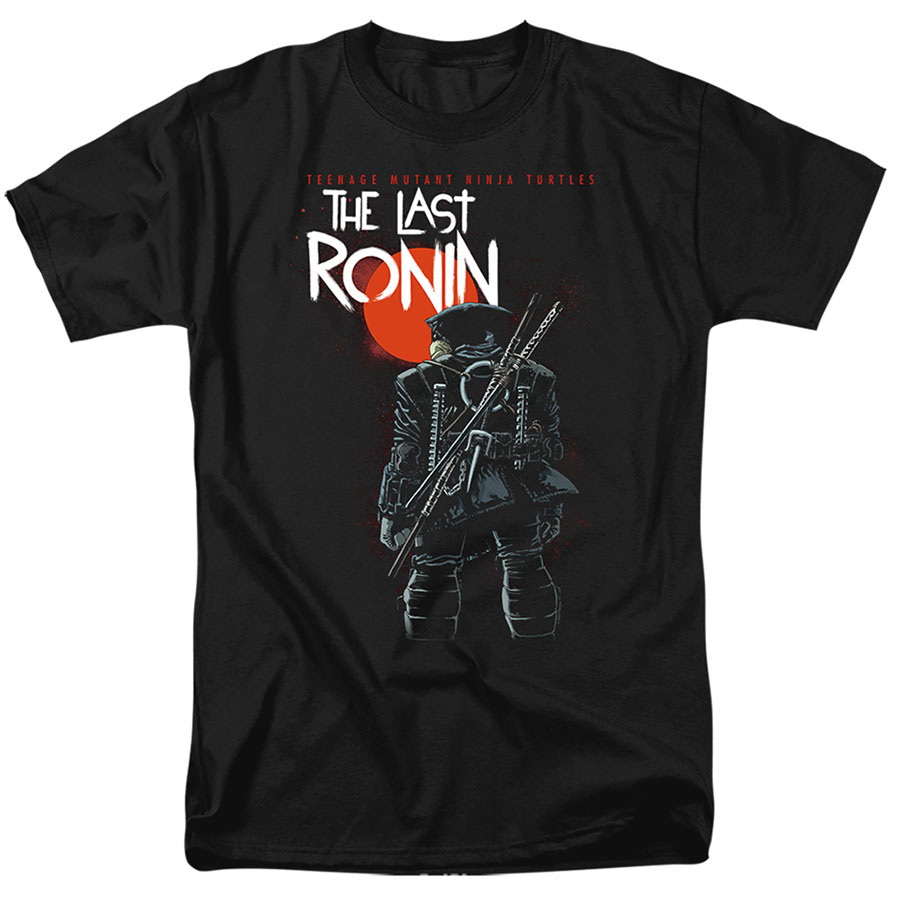 Teenage Mutant Ninja Turtles The Last Ronin Red Sun Ronin Black Youth T-Shirt Large