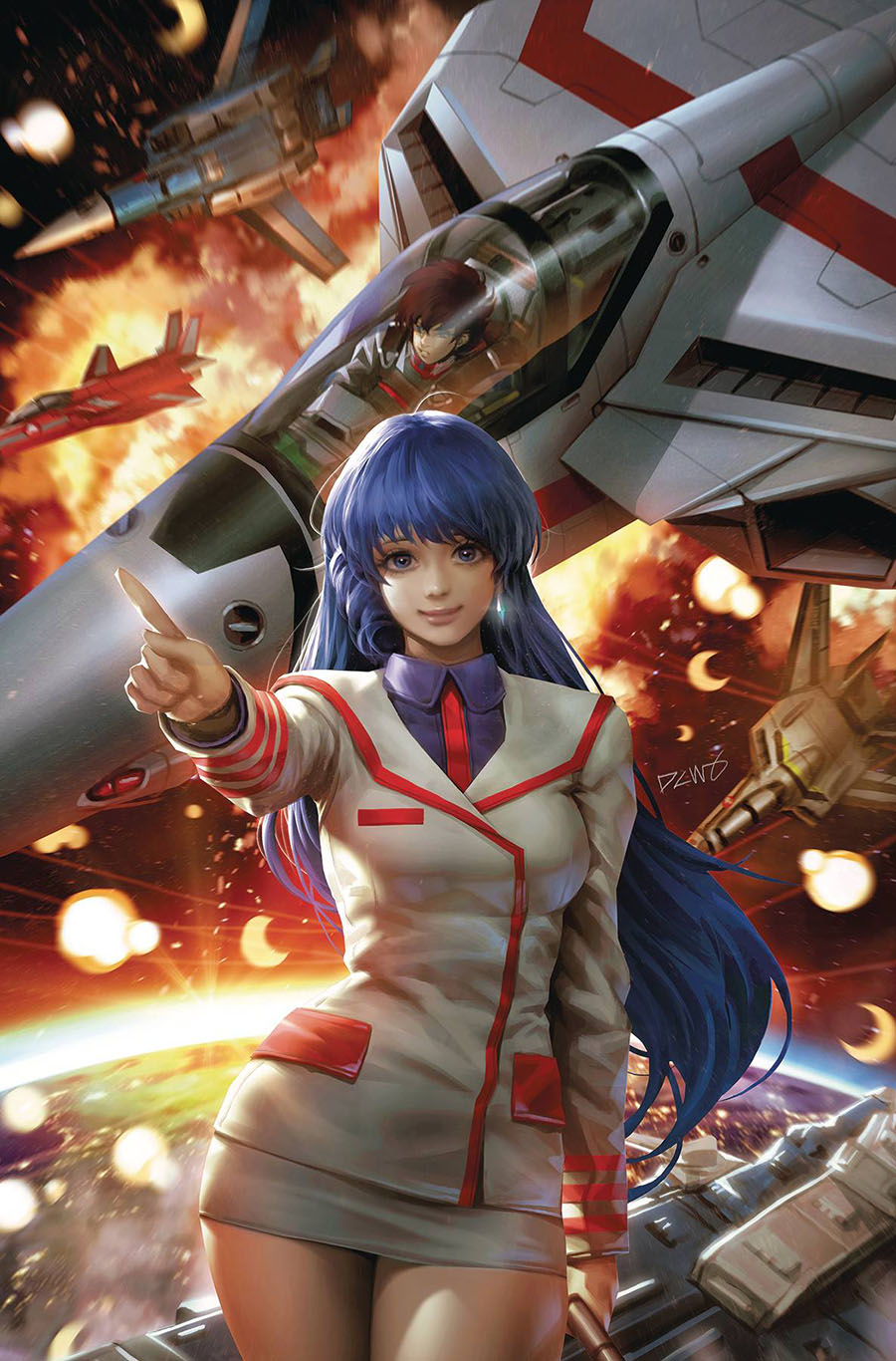 Robotech Rick Hunter #1 Cover I Variant Derrick Chew Virgin Cover