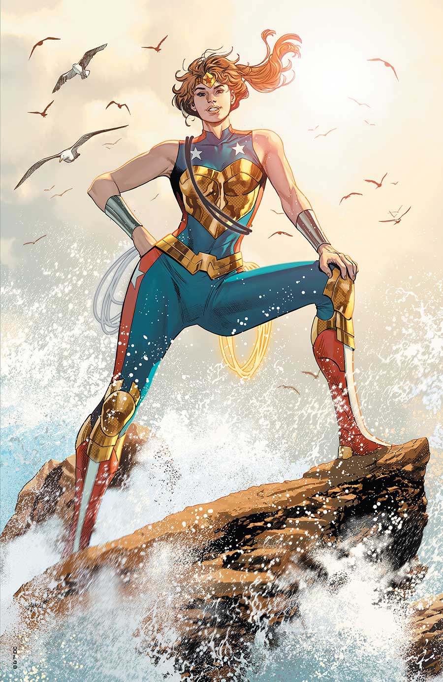 Wonder Woman Vol 5 #800 Cover M 2nd Ptg Incentive Daniel Sampere Trinity Virgin Card Stock Variant Cover