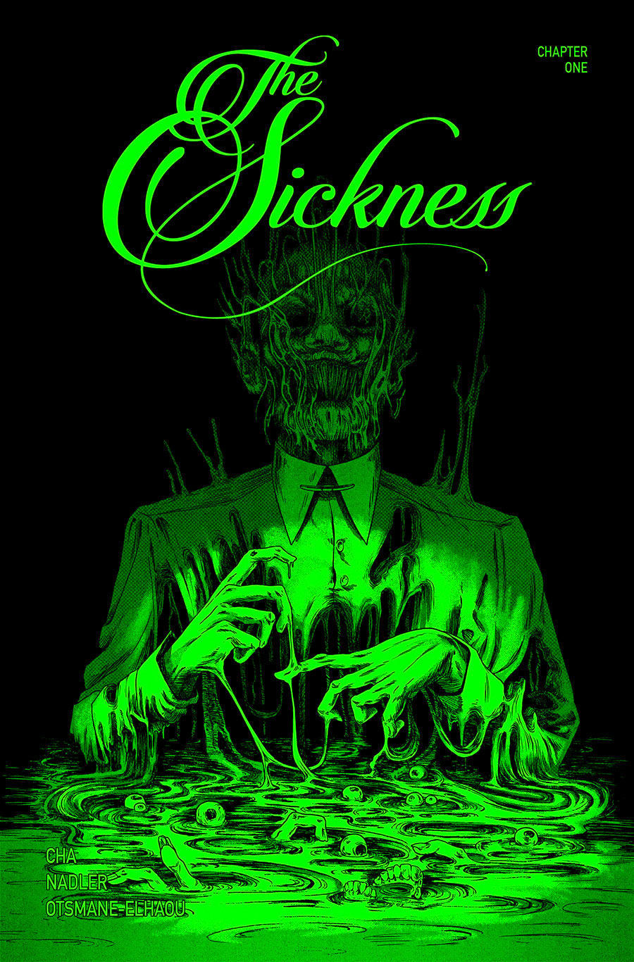 Sickness #1 Cover E 2nd Ptg Fluorescent Ink Cover (Limit 1 Per Customer)