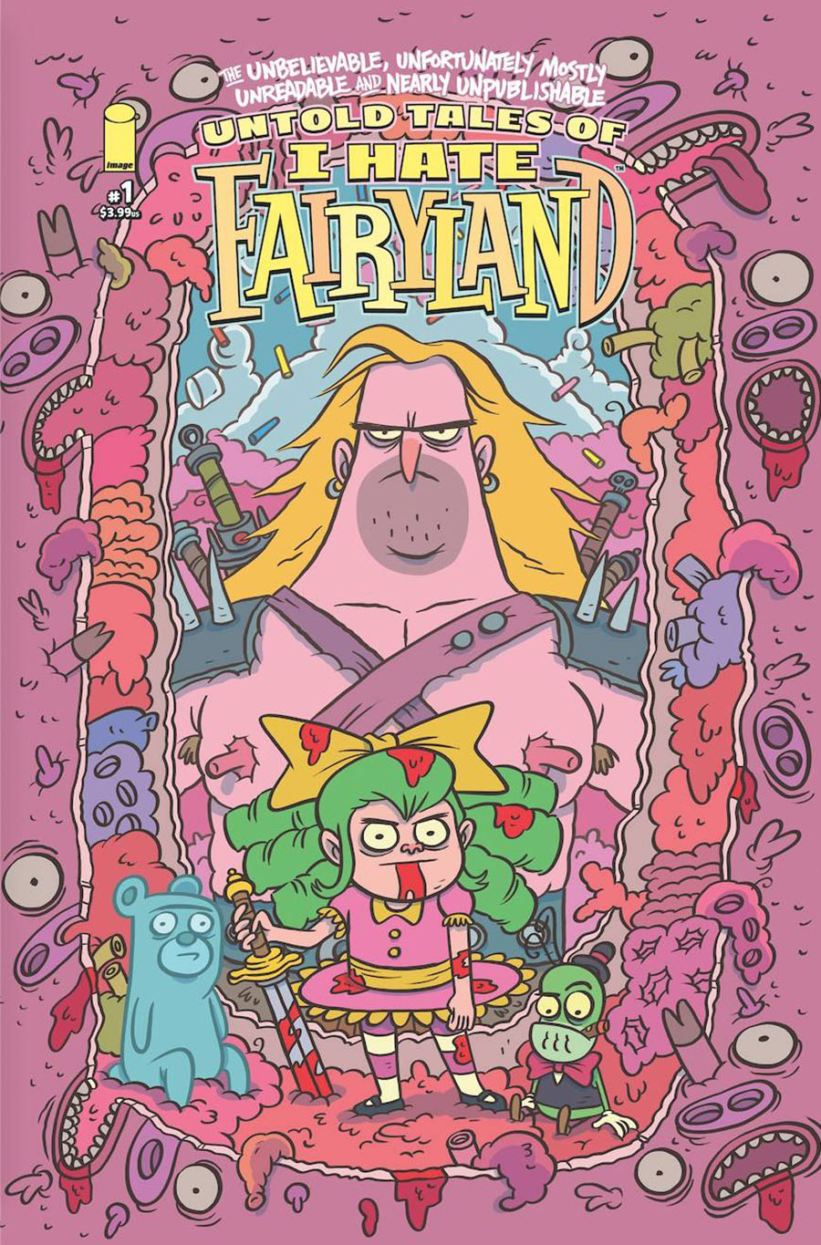 Unbelievable Unfortunately Mostly Unreadable And Nearly Unpublishable Untold Tales Of I Hate Fairyland #1 Cover B 2nd Ptg