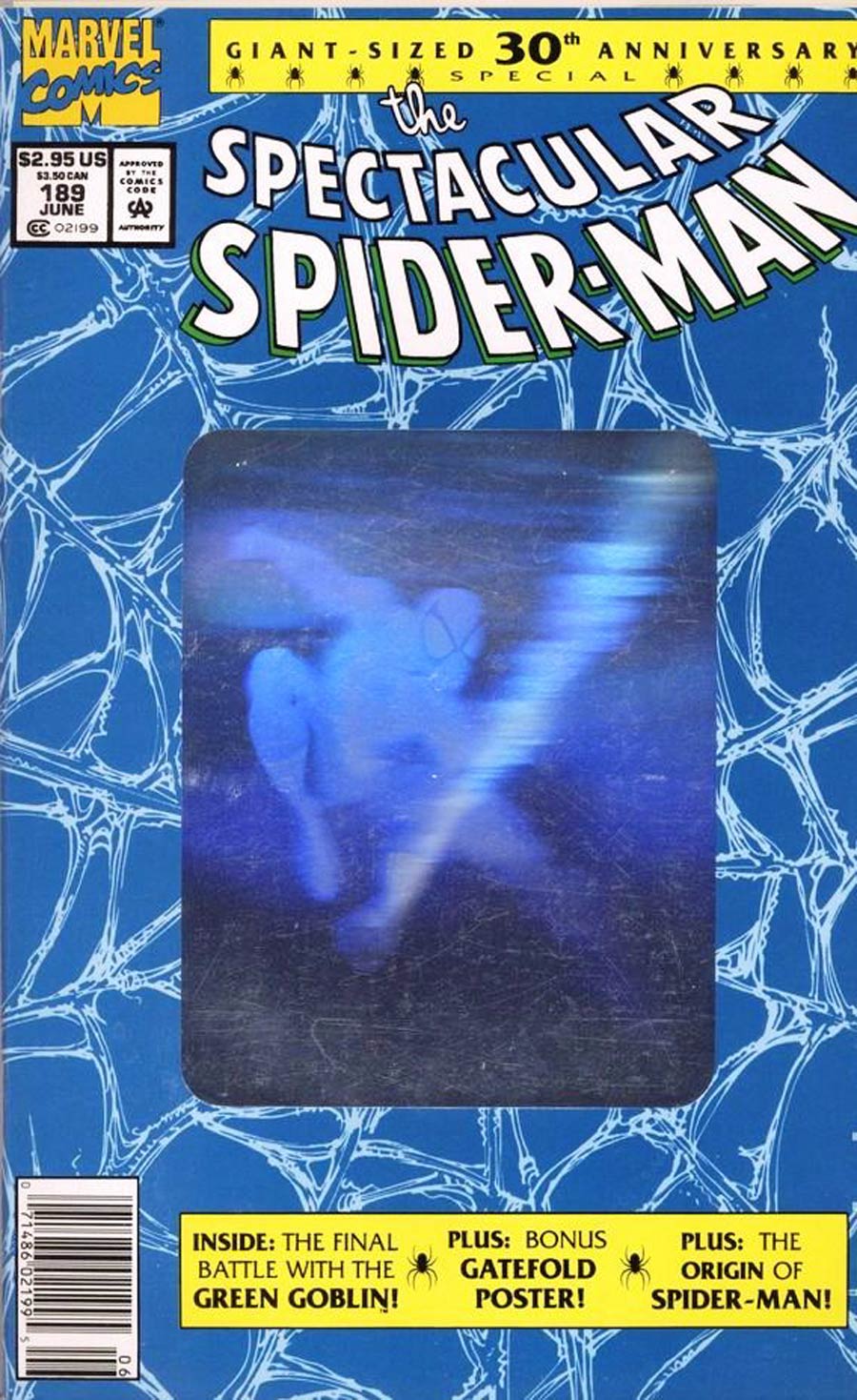 Spectacular Spider-Man #189 Cover C Newsstand Edition With Poster