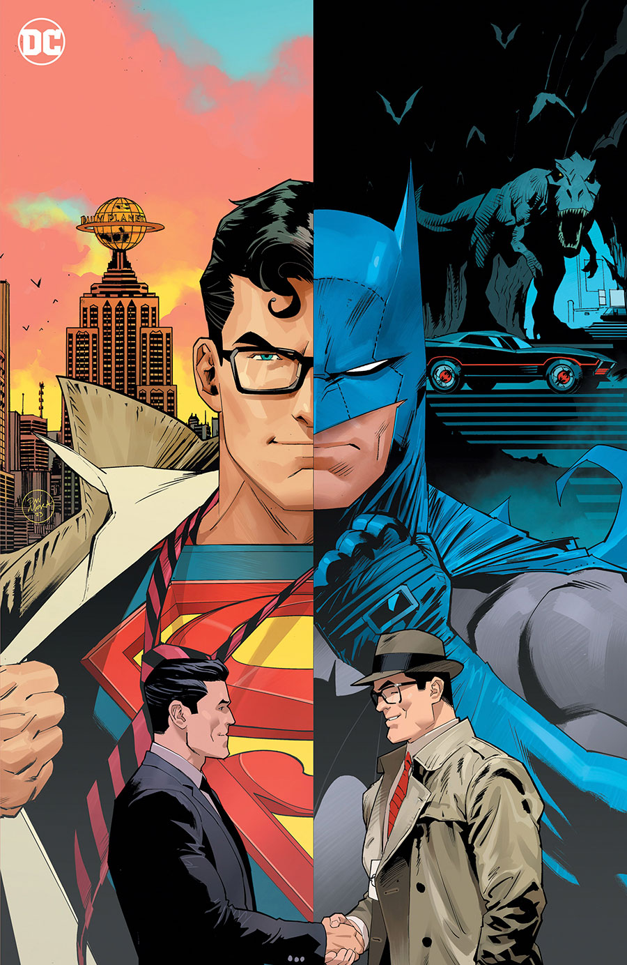 Batman Superman Worlds Finest #18 Cover D Variant Dan Mora Foil Cover