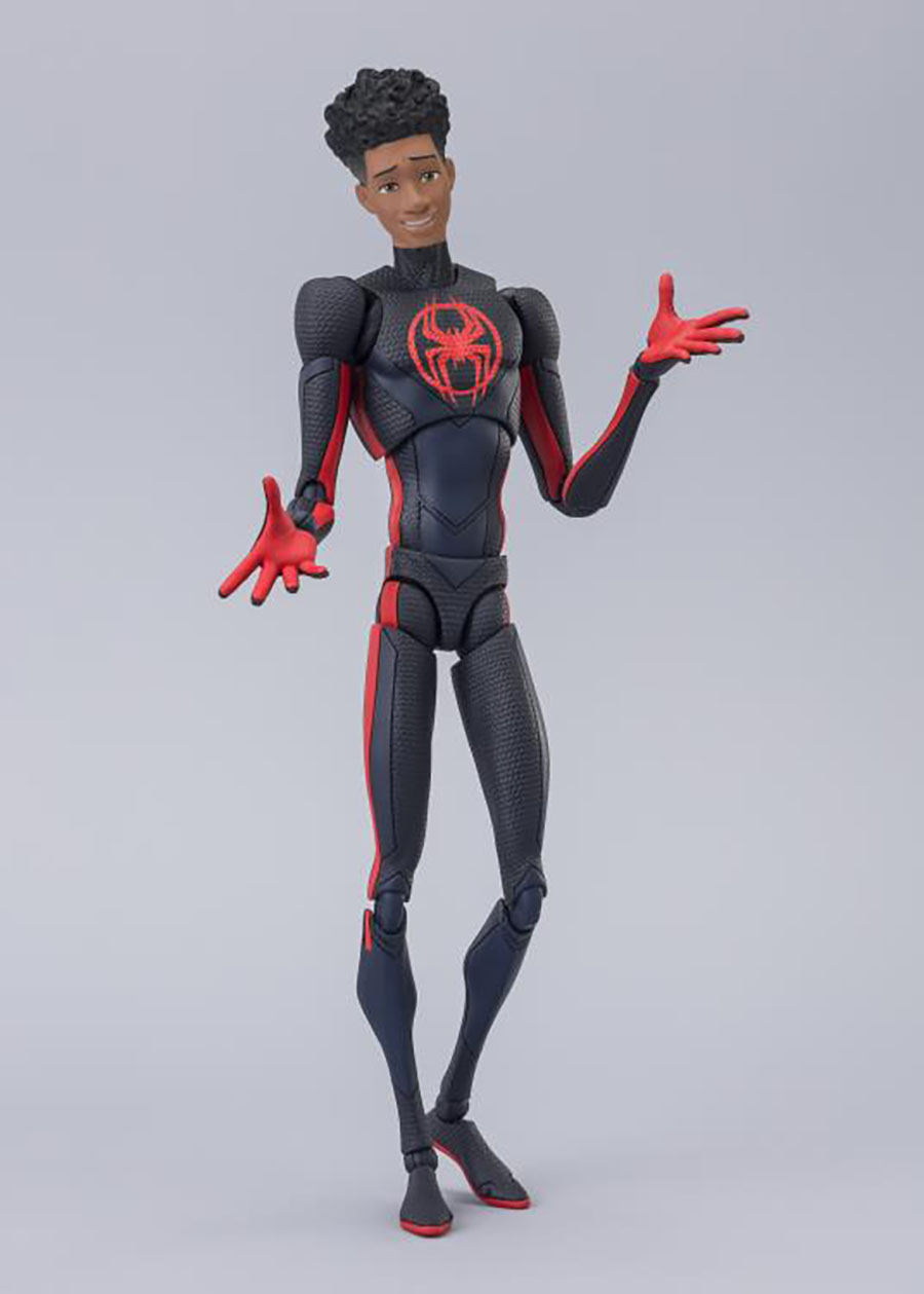 Marvel S.H.Figuarts - Spider-Man Across The Spider-Verse - Spider-Man (Miles Morales) Tamashii Nations World Tour Exclusive Edition Action Figure