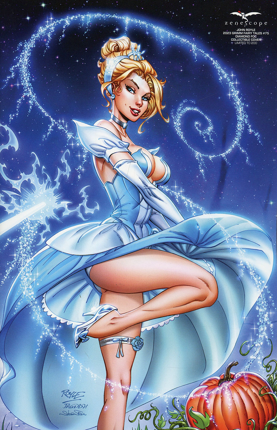 Grimm Fairy Tales Vol 2 #75 Cover F Incentive John Royle Cinderella Fairy Tale Variant Cover