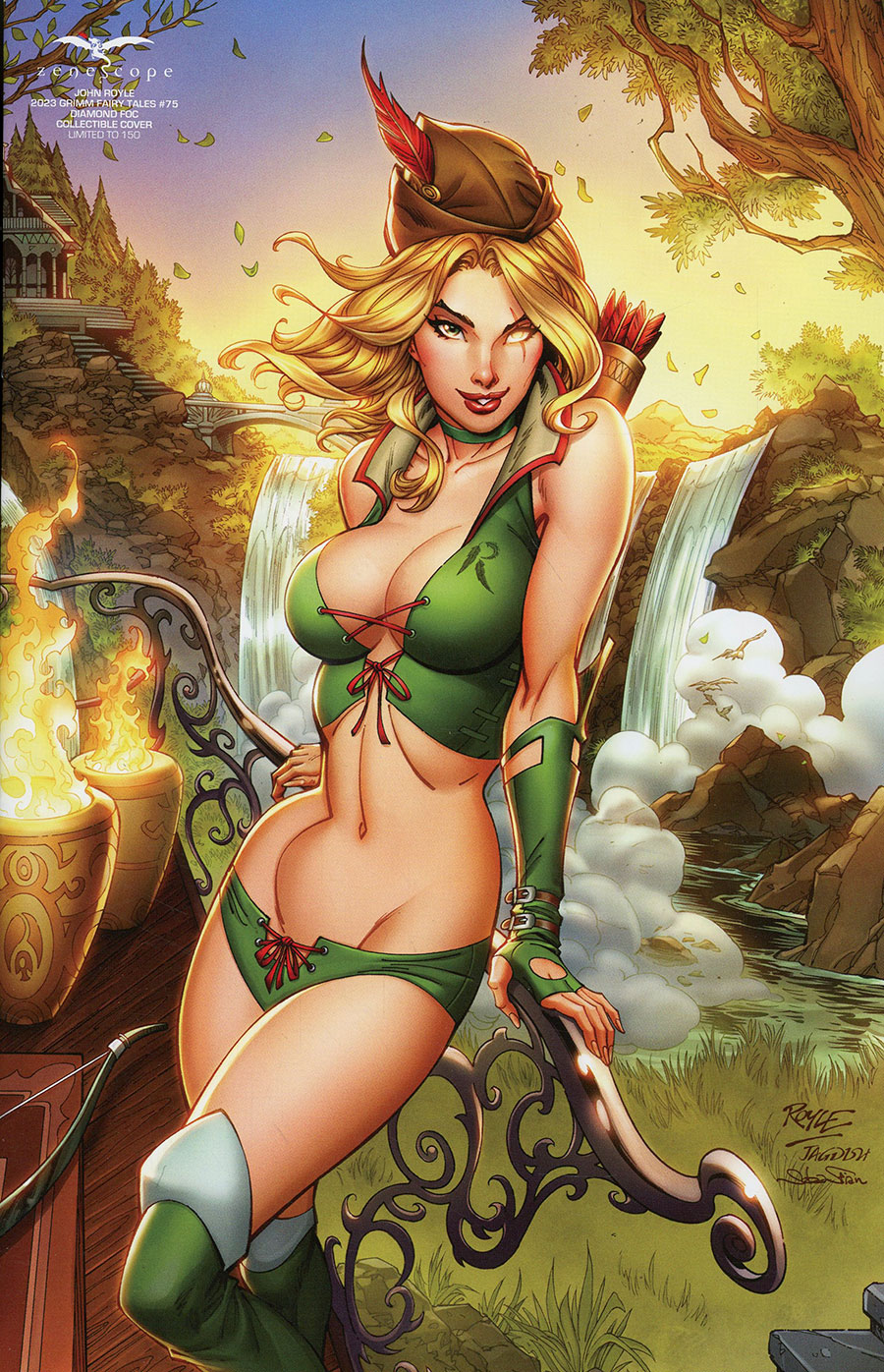 Grimm Fairy Tales Vol 2 #75 Cover G Incentive John Royle Robyn Hood Variant Cover