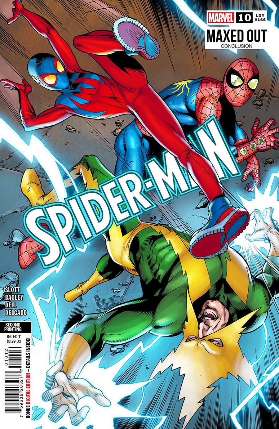 Spider-Man Vol 4 #10 Cover C 2nd Ptg Mark Bagley Variant Cover
