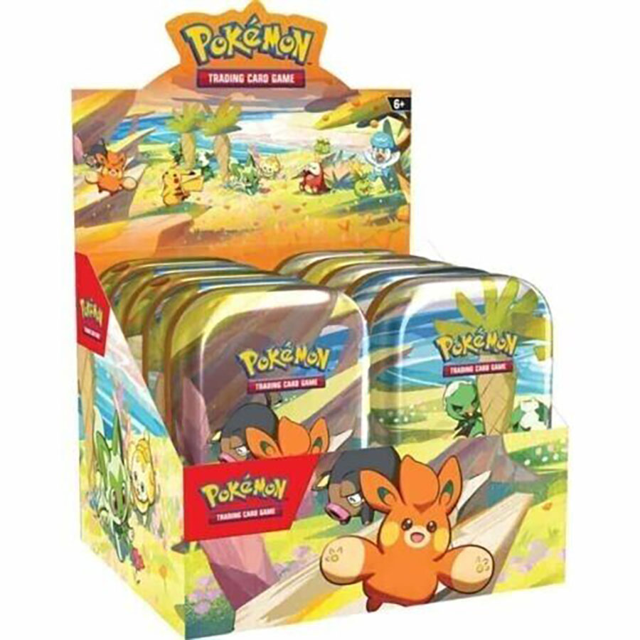 Pokemon Paldea Friends Mini Tin Display