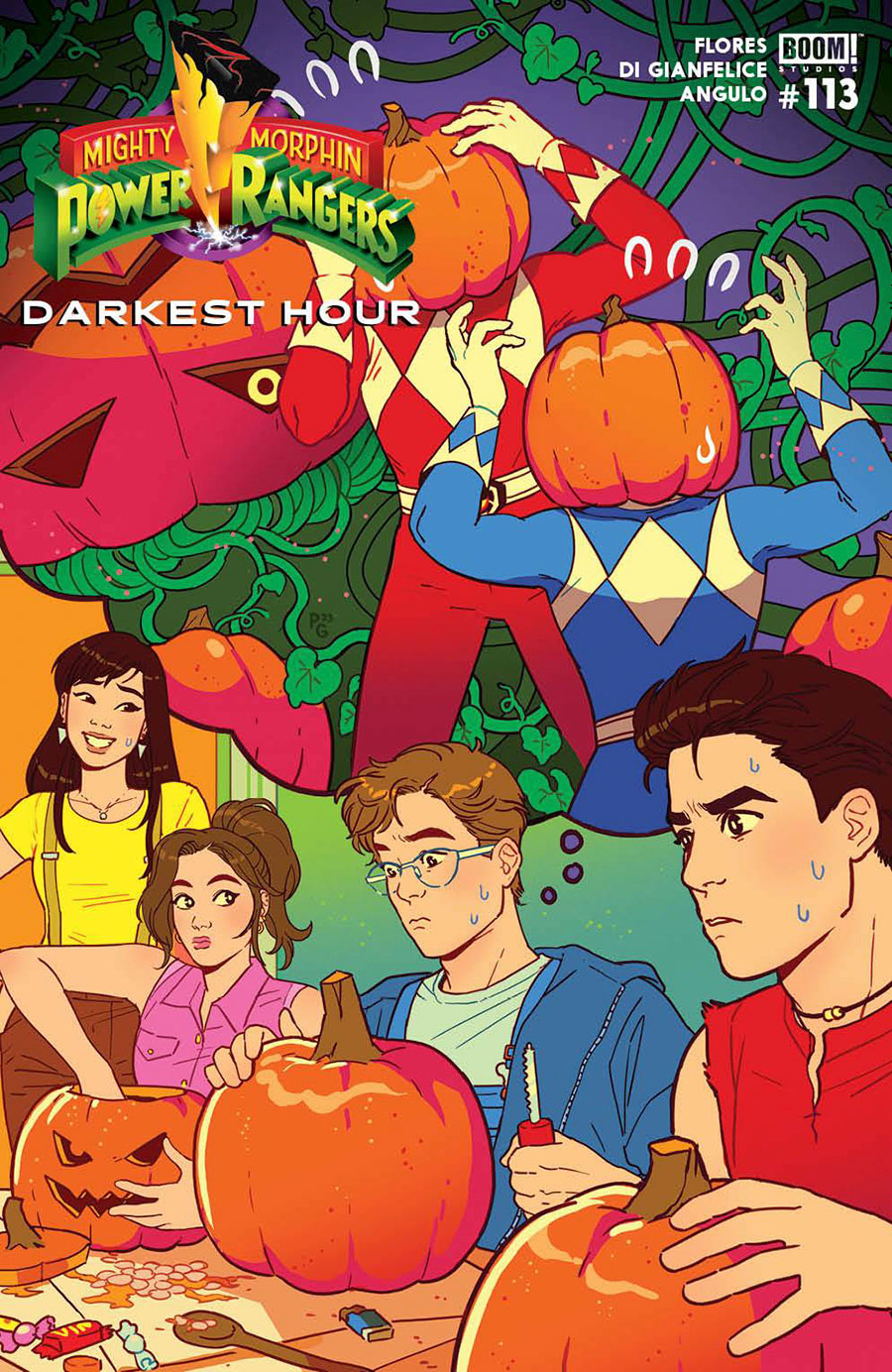 Mighty Morphin Power Rangers (BOOM Studios) #113 Cover H Variant Paulina Ganucheau Reveal Cover