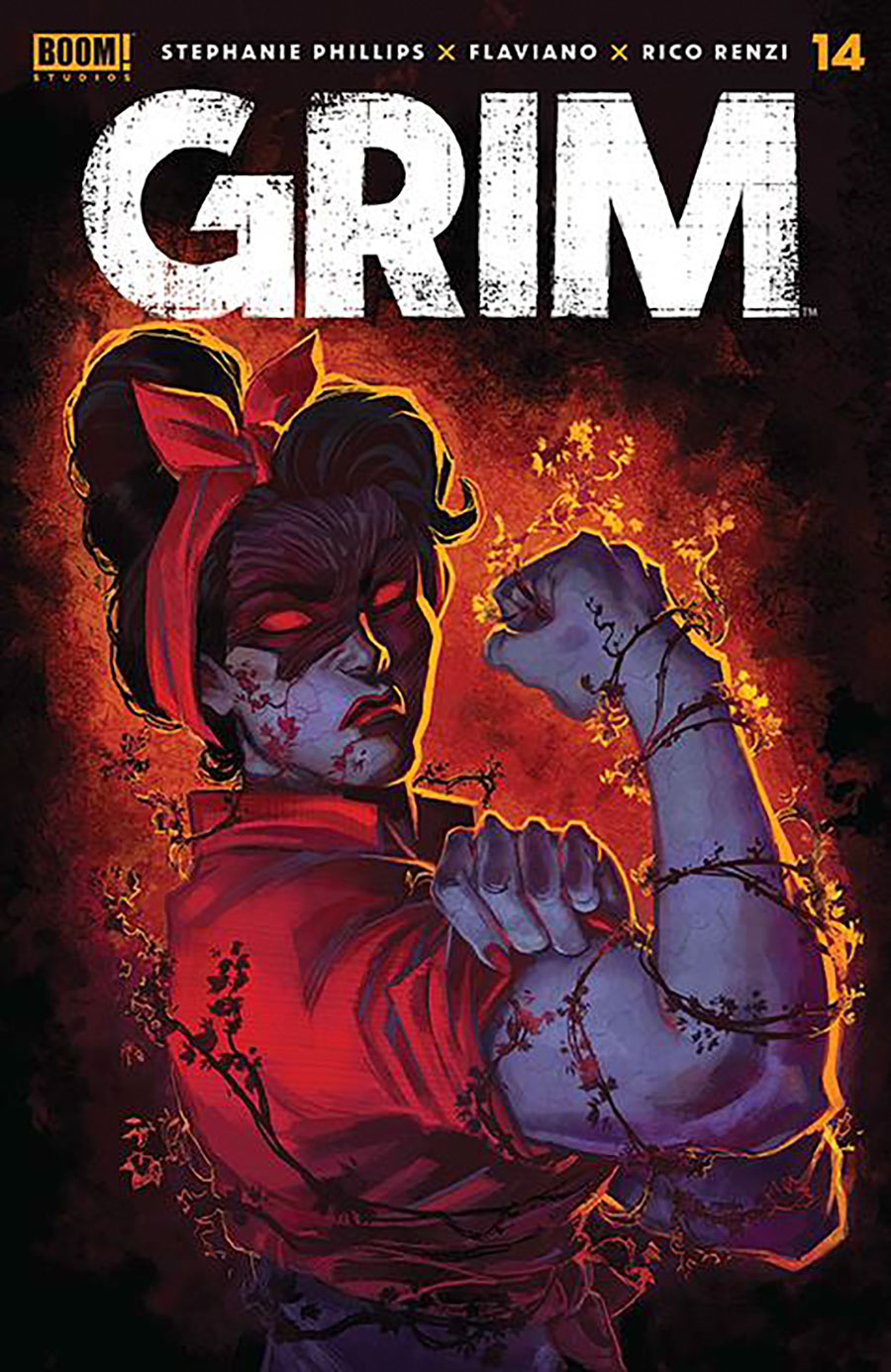 Grim #14 Cover A Regular Flaviano Cover