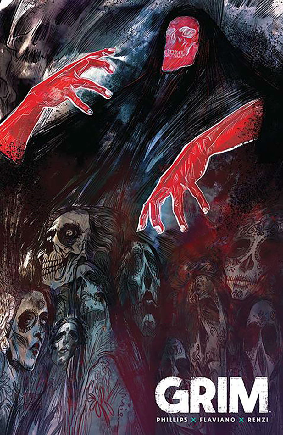 Grim #14 Cover B Variant Zu Orzu Reaper Cover