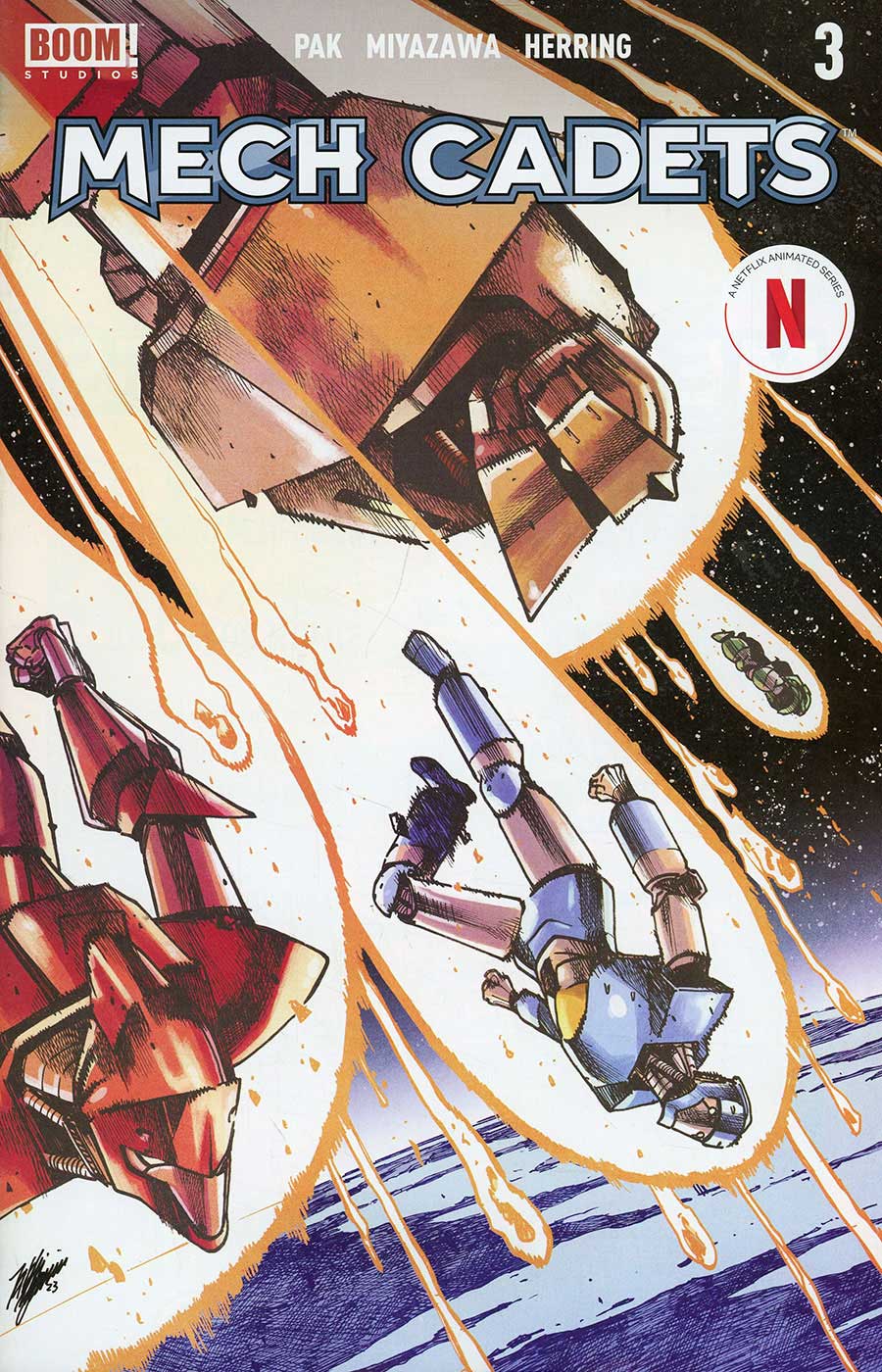 Mech Cadets #3 Cover A Regular Takeshi Miyazawa & Ian Herring Cover