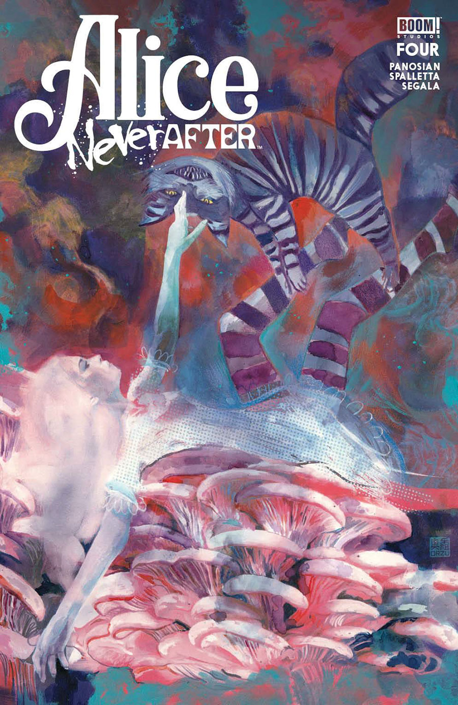 Alice Never After #4 Cover B Variant Zu Orzu Cover