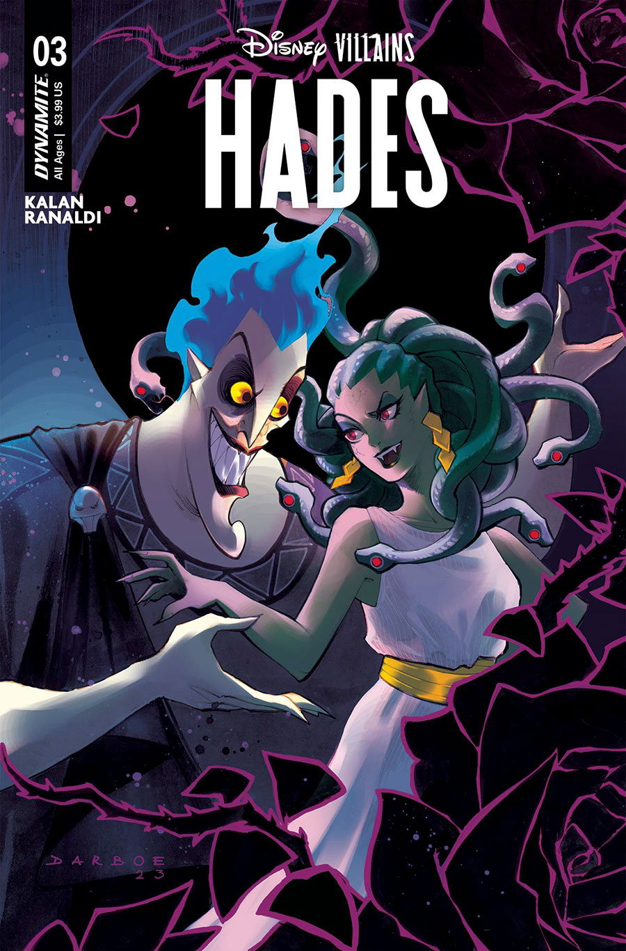 Disney Villains Hades #3 Cover A Regular Karen S Darboe Cover