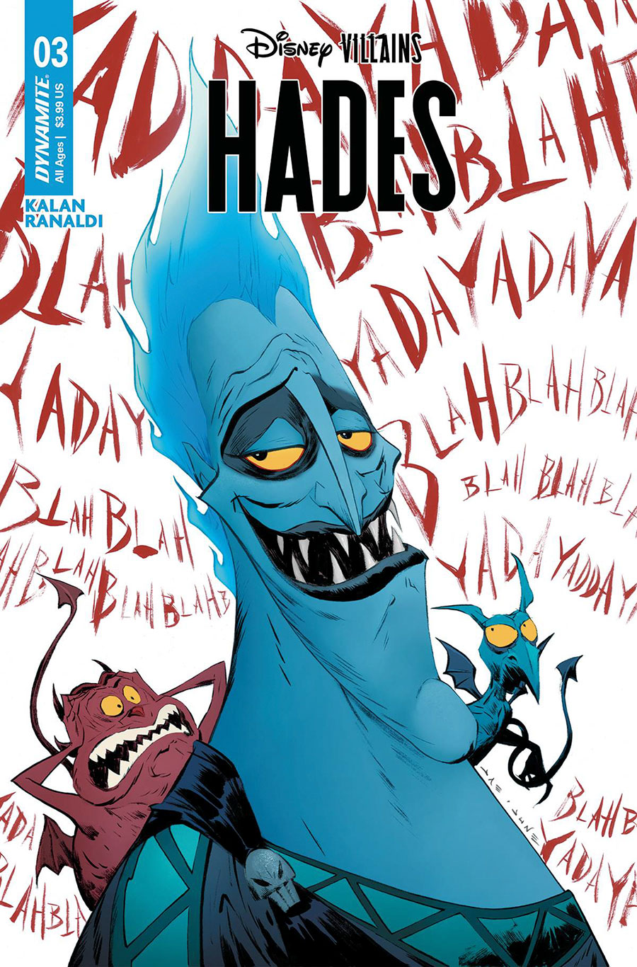 Disney Villains Hades #3 Cover B Variant Jae Lee Cover