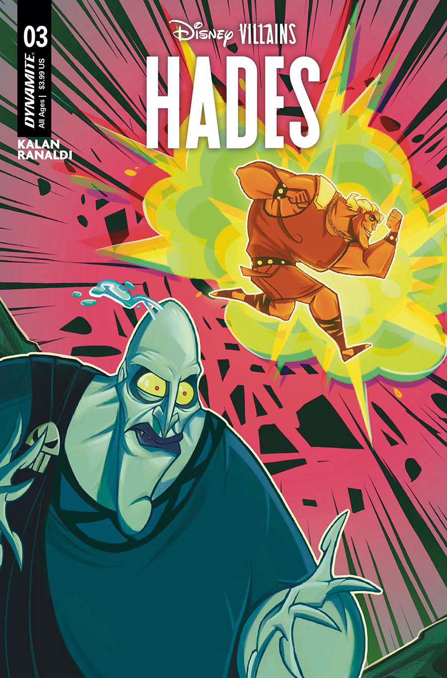 Disney Villains Hades #3 Cover D Variant Francesco Tomaselli Cover