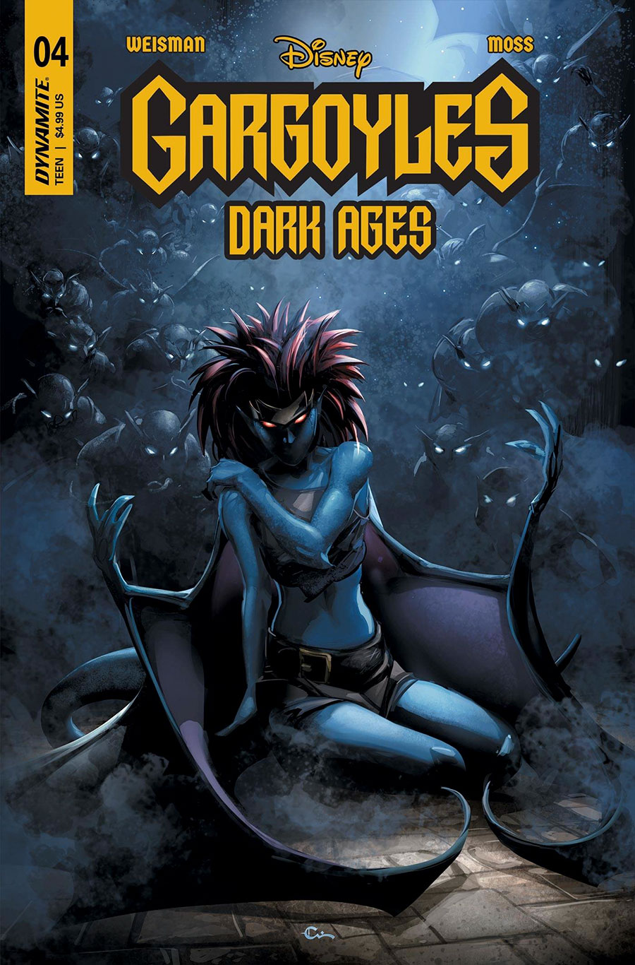 Gargoyles Dark Ages #4 Cover A Regular Clayton Crain Cover