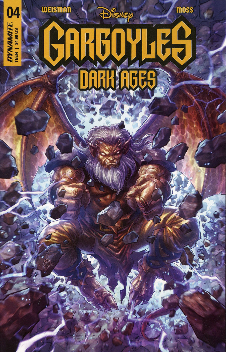 Gargoyles Dark Ages #4 Cover B Variant Alan Quah Cover