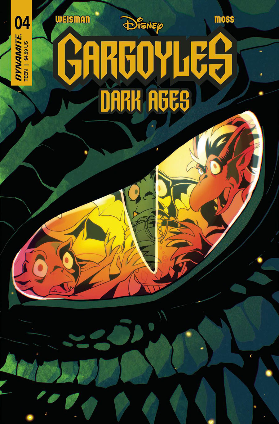 Gargoyles Dark Ages #4 Cover D Variant Kenya Danino Cover