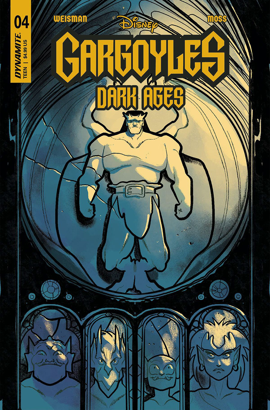 Gargoyles Dark Ages #4 Cover E Variant Erica Henderson Cover