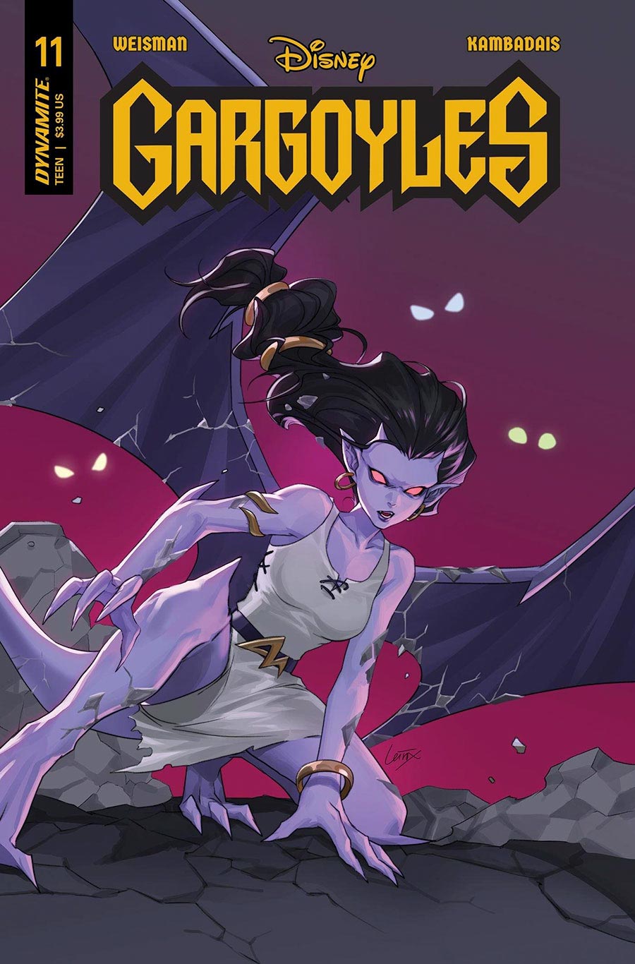 Gargoyles Vol 3 #11 Cover C Variant Lesley Leirix Li Cover