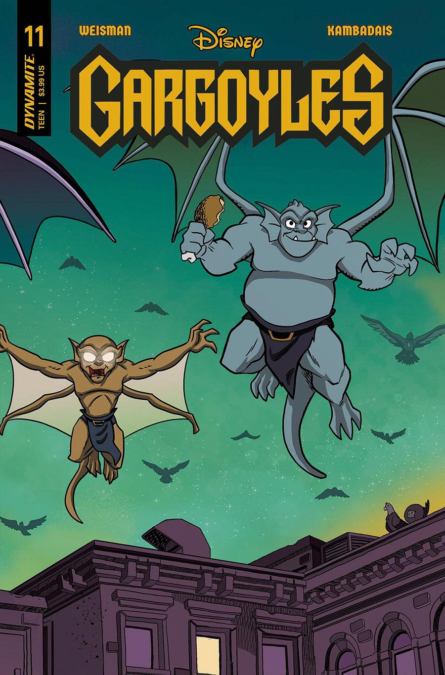 Gargoyles Vol 3 #11 Cover E Variant Tony Fleecs & Trish Forstner Cover