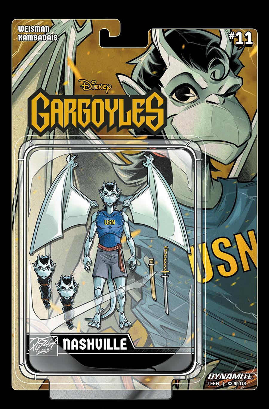 Gargoyles Vol 3 #11 Cover F Variant Action Figure Cover