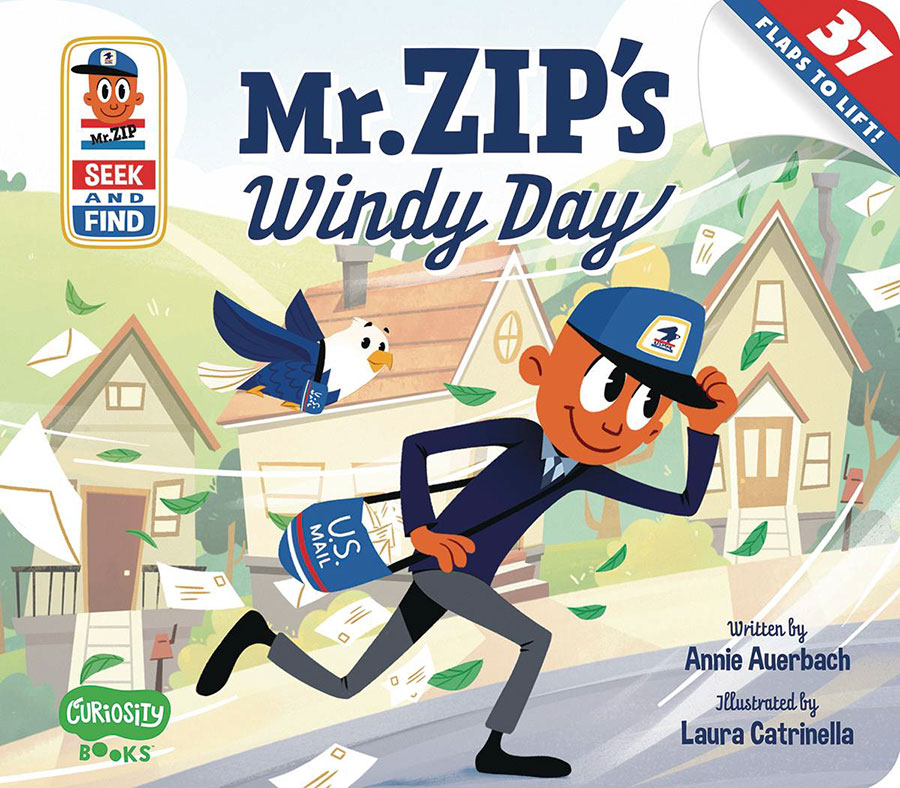 Mr Zips Windy Day Board Book HC