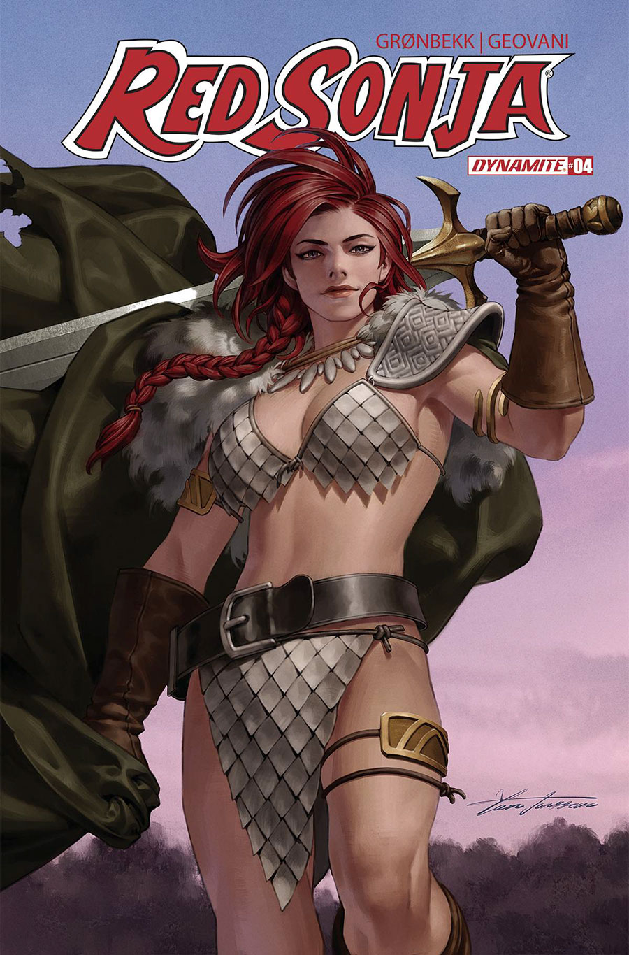 Red Sonja Vol 10 #4 Cover B Variant Junggeon Yoon Cover