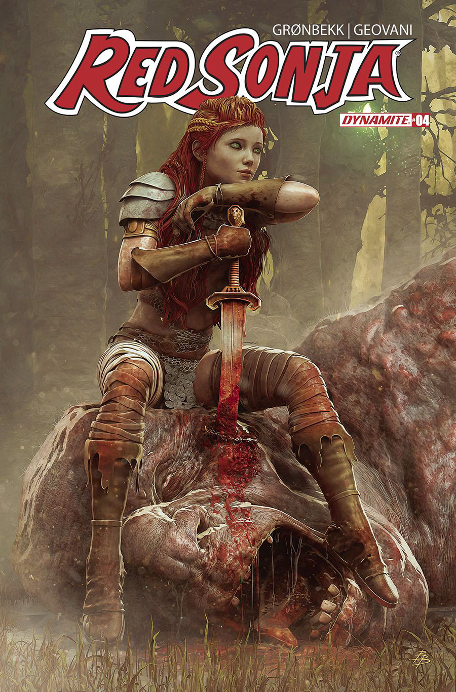 Red Sonja Vol 10 #4 Cover D Variant Bjorn Barends Cover