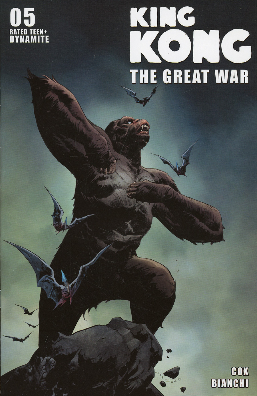 Kong The Great War #5 Cover A Regular Jae Lee Cover