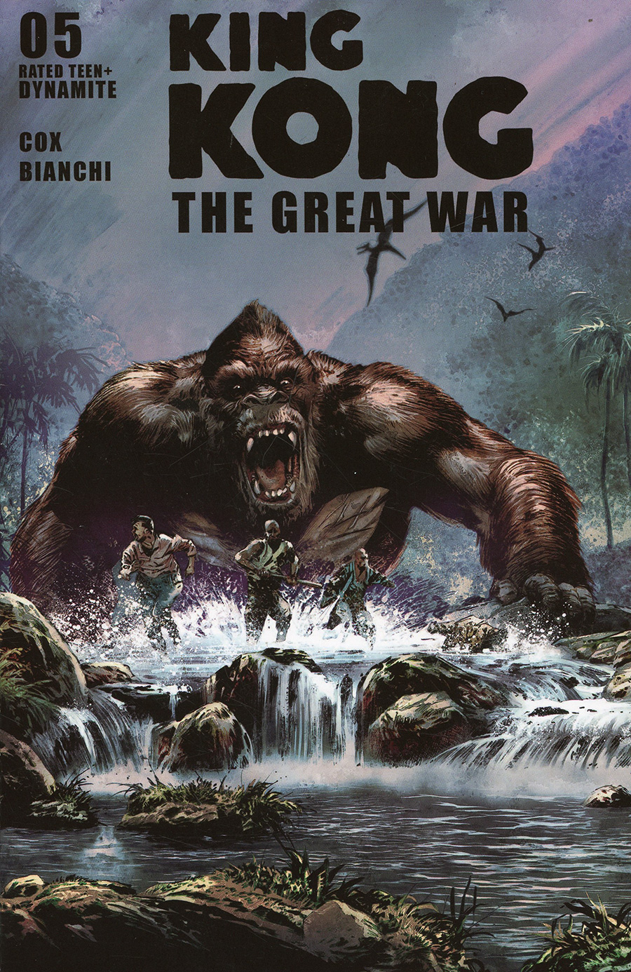 Kong The Great War #5 Cover B Variant Butch Guice Cover