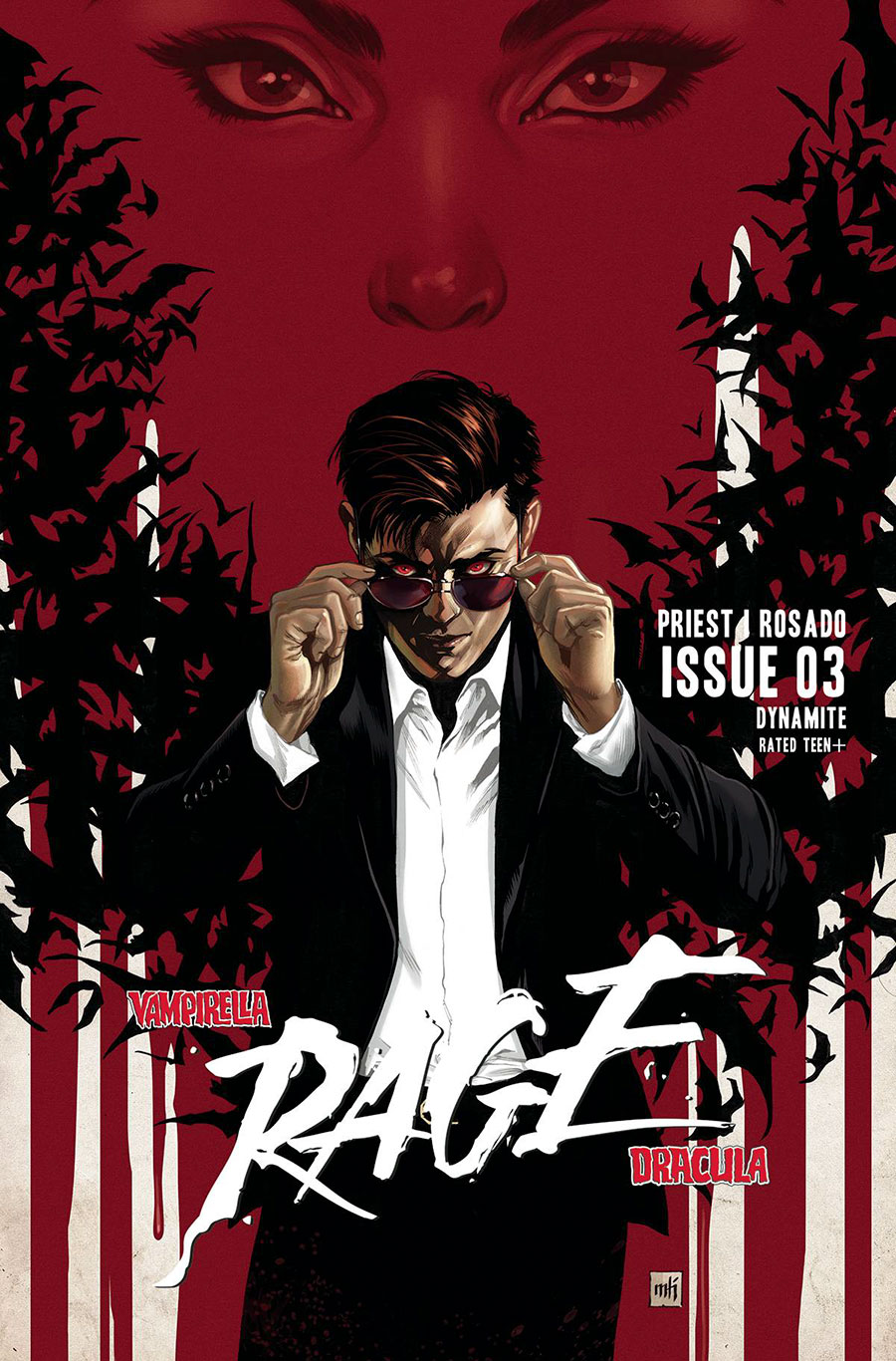 Vampirella Dracula Rage #3 Cover C Variant Mike Krome Cover