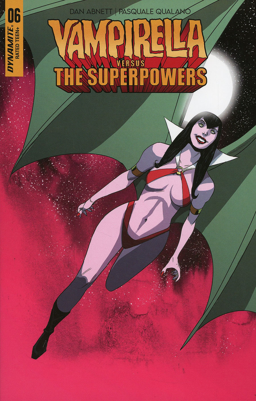 Vampirella vs The Superpowers #6 Cover C Variant Drew Moss Cover