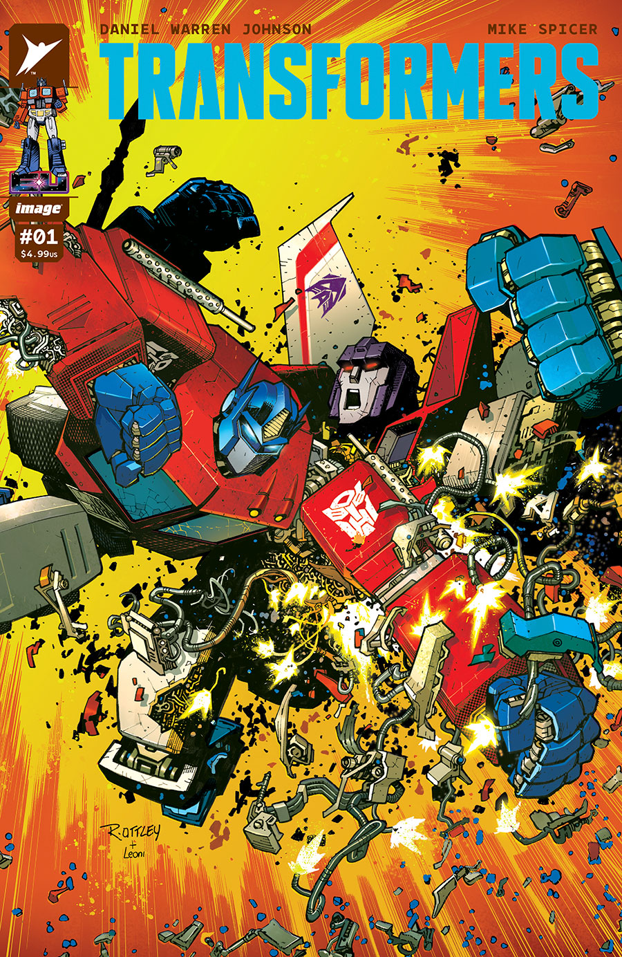 Transformers Vol 5 #1 Cover D Variant Ryan Ottley Cover