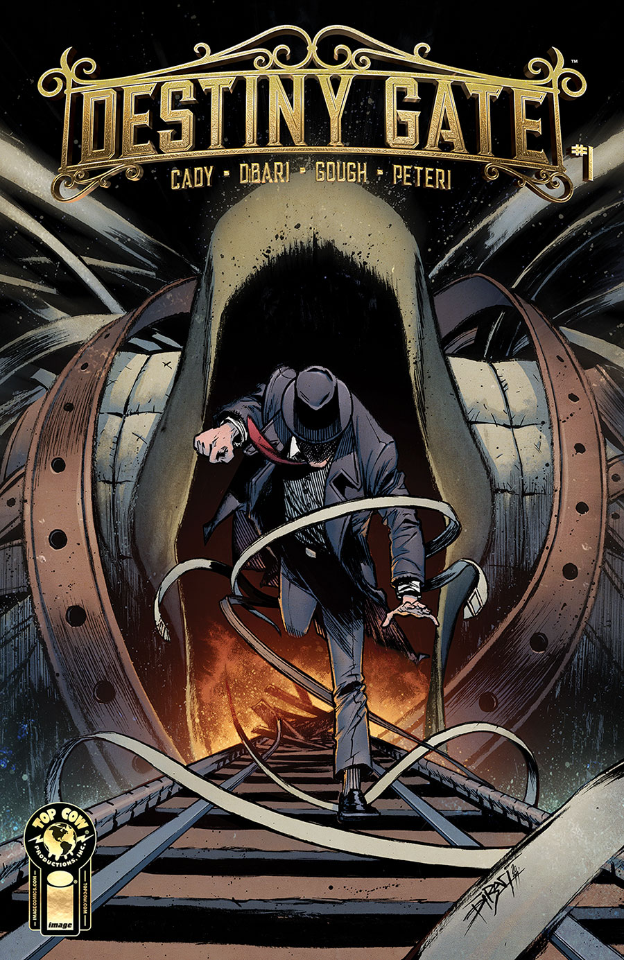 Destiny Gate #1 Cover A Regular Christian DiBari Cover