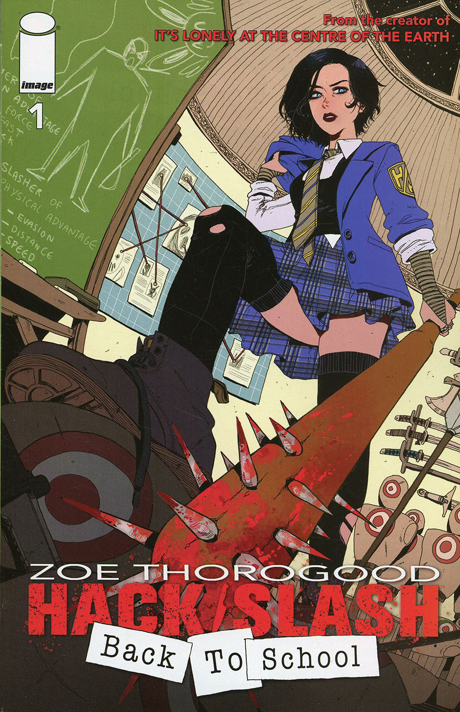 Hack Slash Back To School #1 Cover A Regular Zoe Thorogood Cover