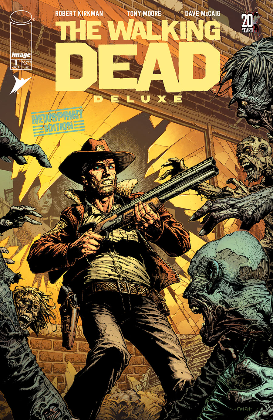 Walking Dead Deluxe Newsprint Edition #1 (One Shot)
