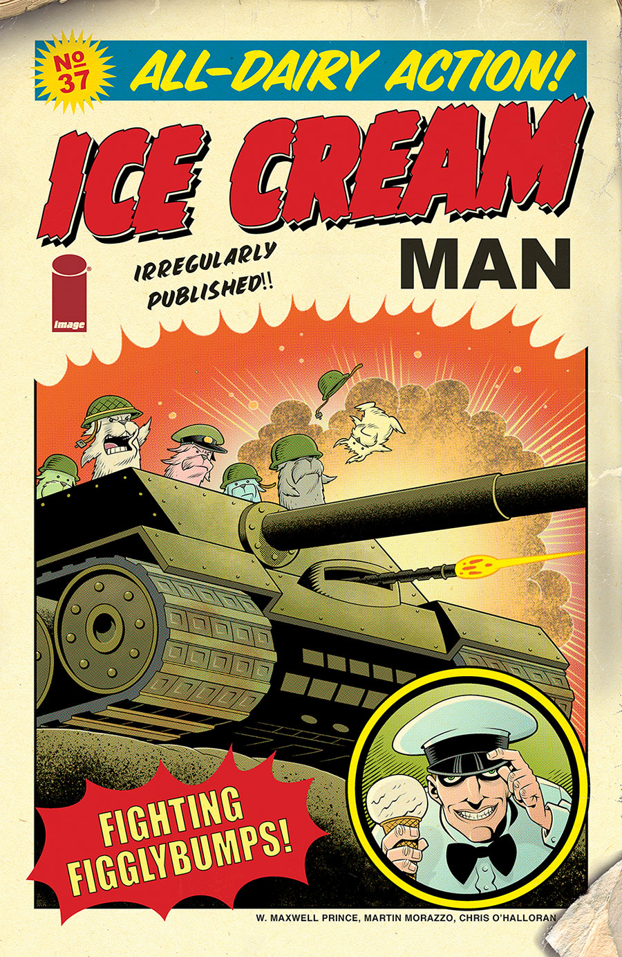 Ice Cream Man #37 Cover B Variant Roger Langridge Cover