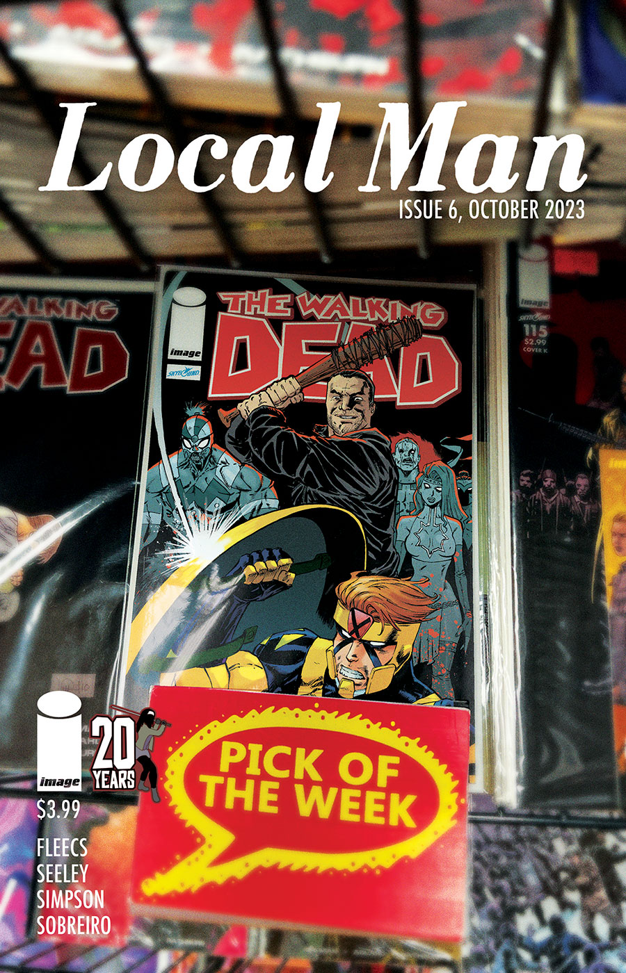 Local Man #6 Cover D Variant Tim Seeley The Walking Dead 20th Anniversary Cover