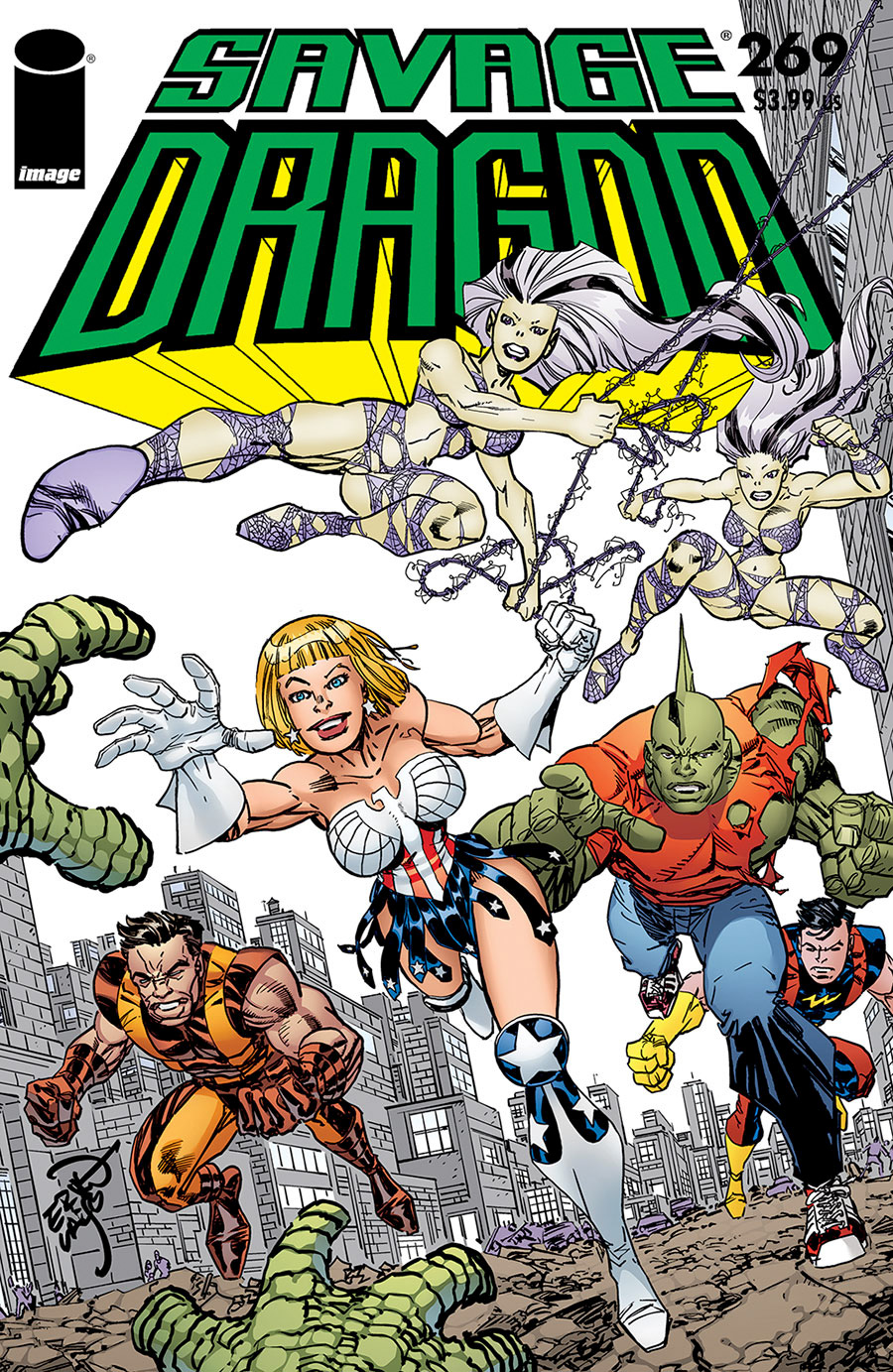 Savage Dragon Vol 2 #269 Cover A Regular Erik Larsen Cover